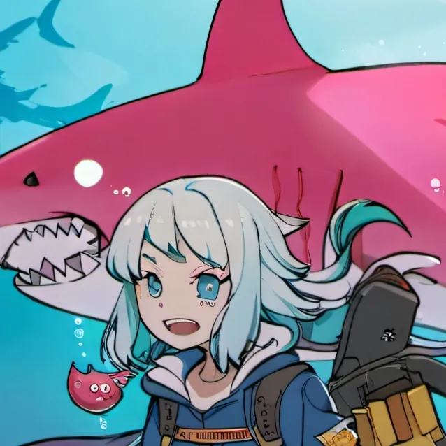 chat with ai character: shark girl 