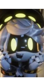 ai character: Snow background