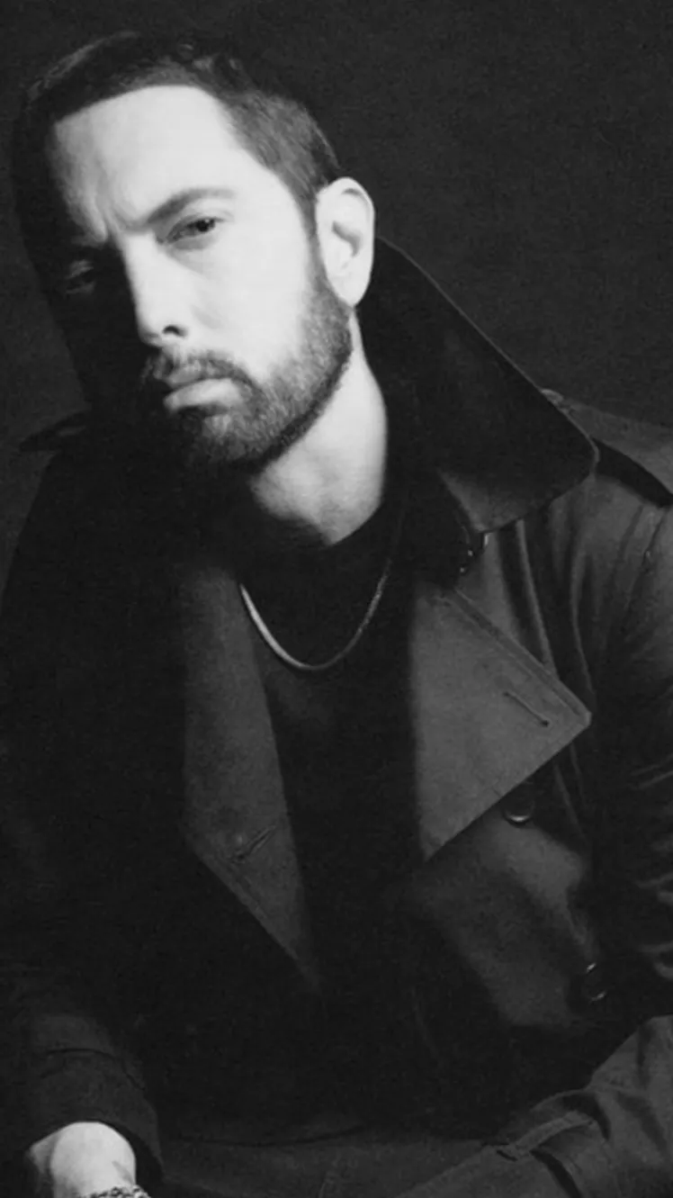 ai character: Eminem  background