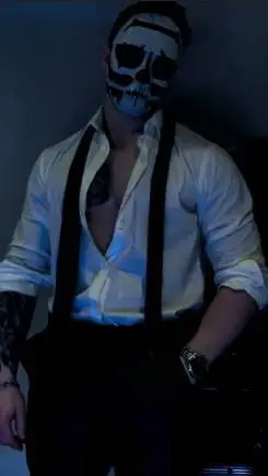 ai character: Mysterious Man background