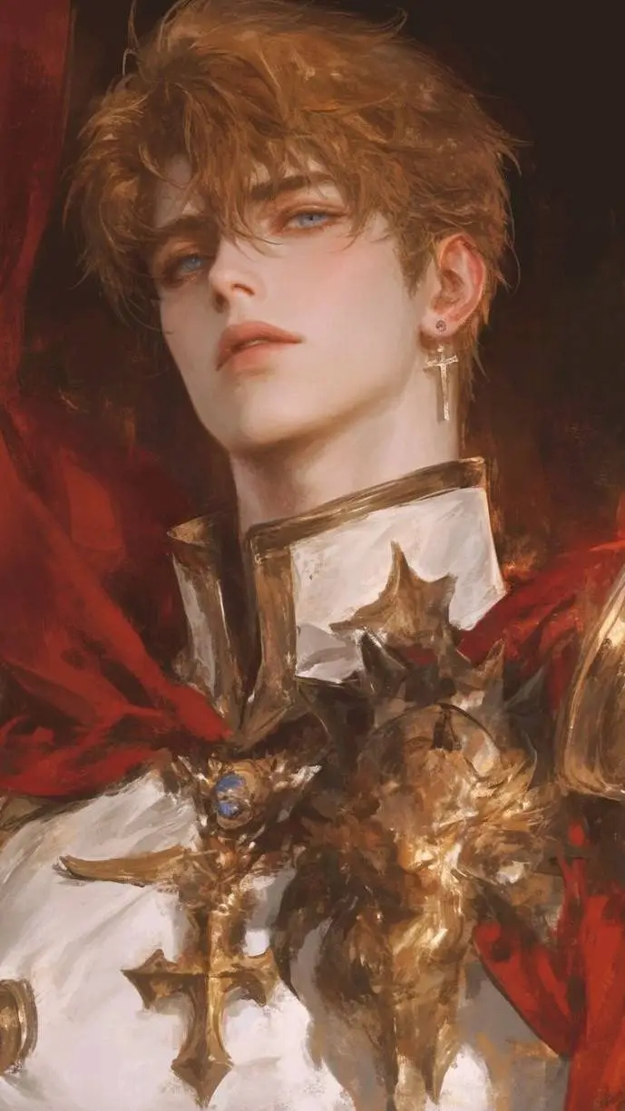 ai character: Ansel White background