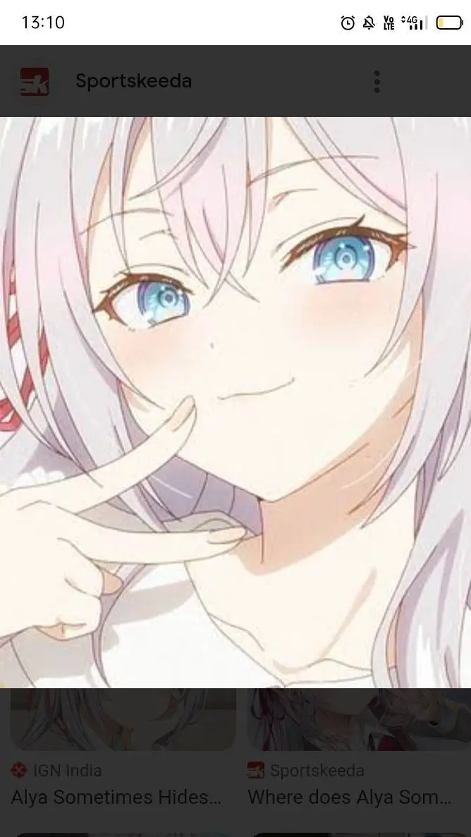 ai character: Alya Kujo background