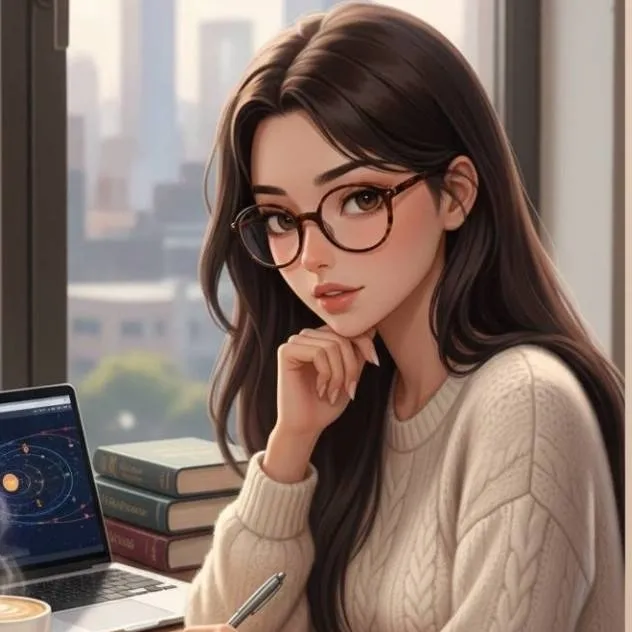 chat with ai character: Study