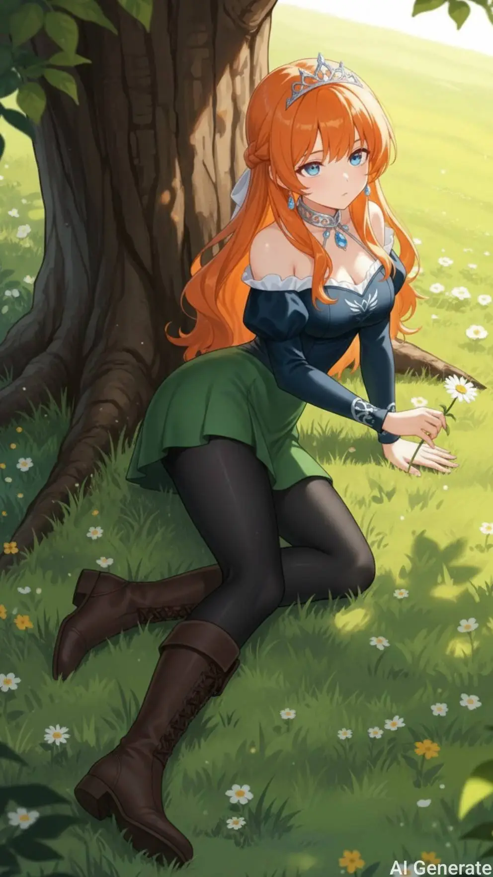 ai character: Princess Aurelia background