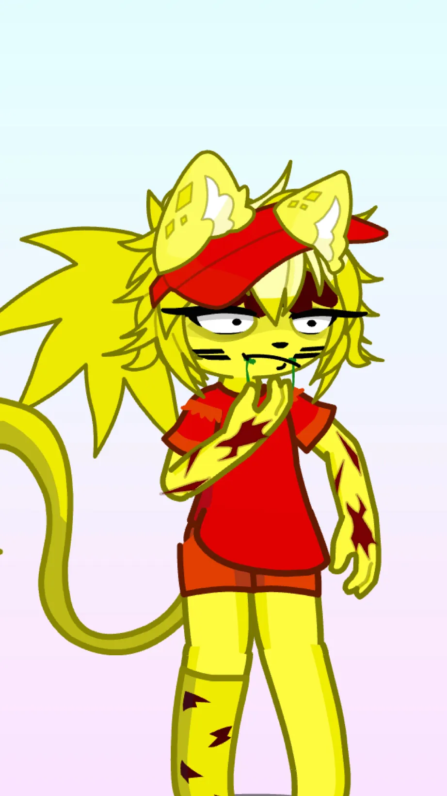 ai character: -GūTs,’. (2) background