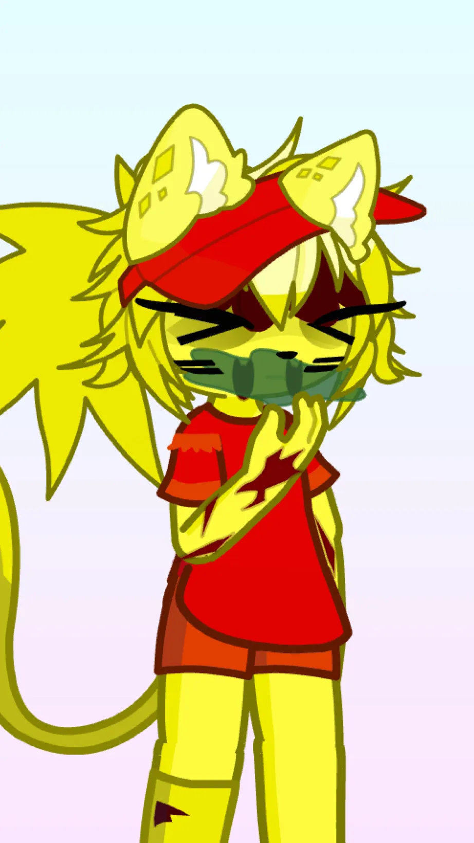 ai character: -GūTs,’. (3 ) background