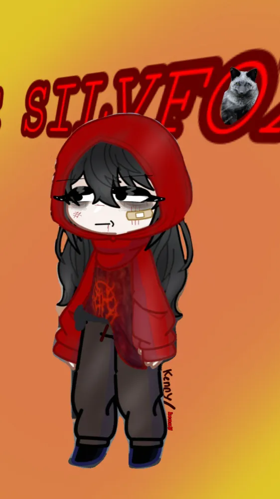 ai character: Mozam (MC silvfox  background