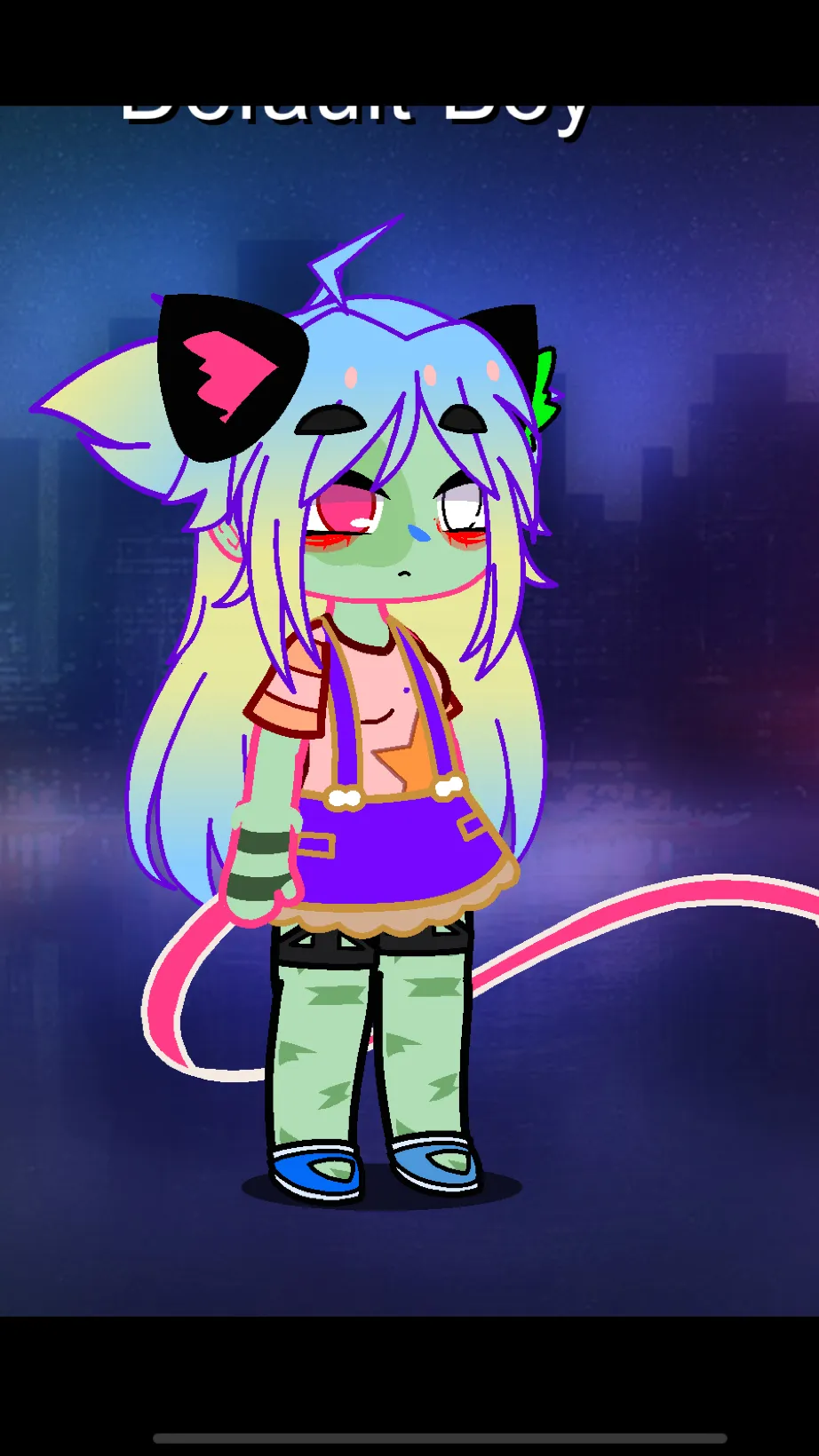 ai character: °~[ V0MM1TT]~° background