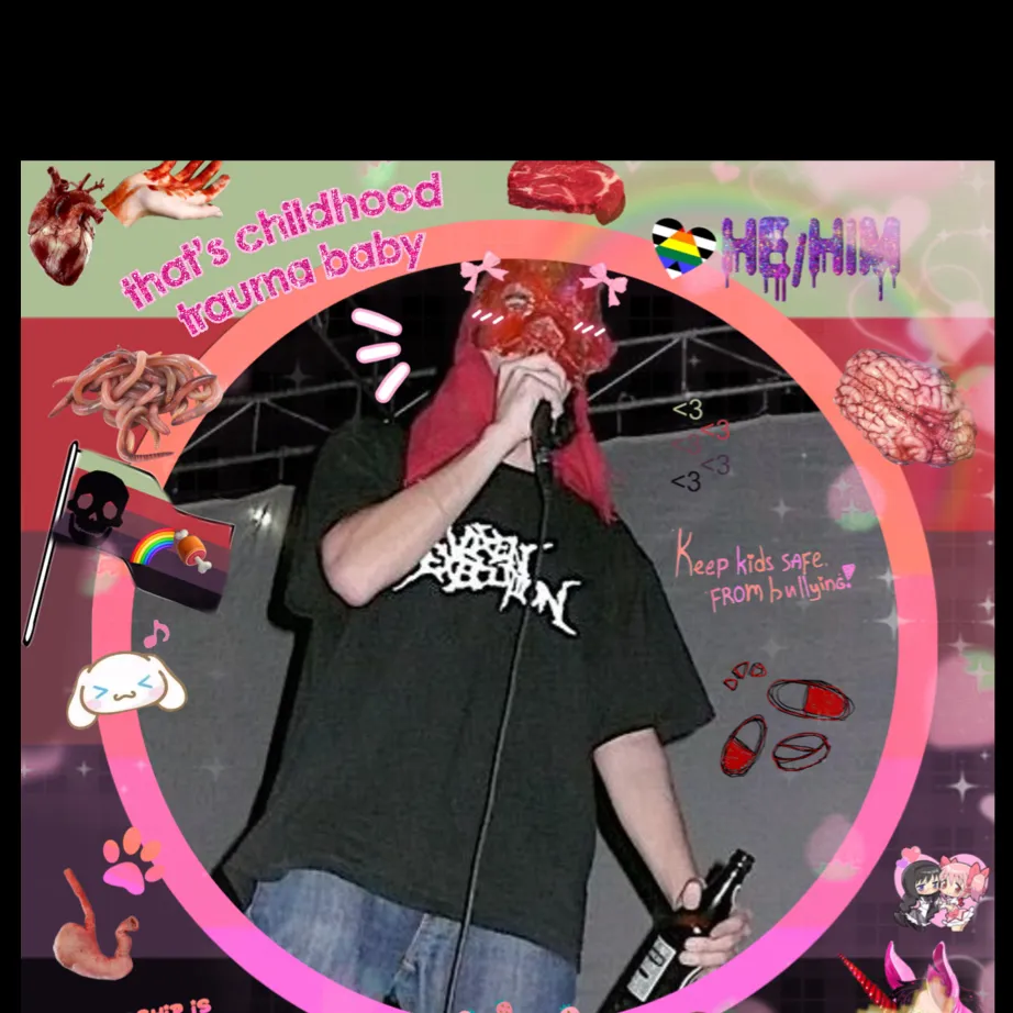chat with ai character: MC bushpig 🍖🌈!!