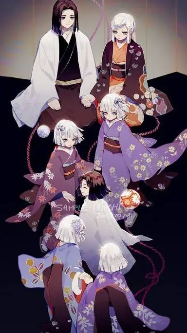 ai character: kagaya fam x muzan background