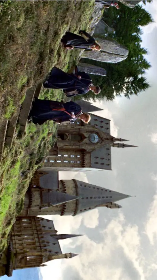 ai character: Hogwarts  background