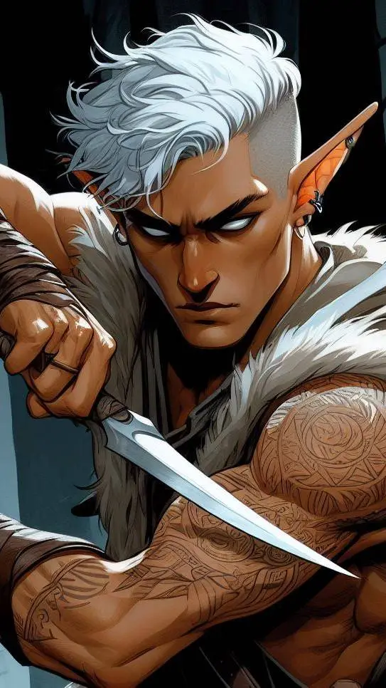 ai character: Resolute background