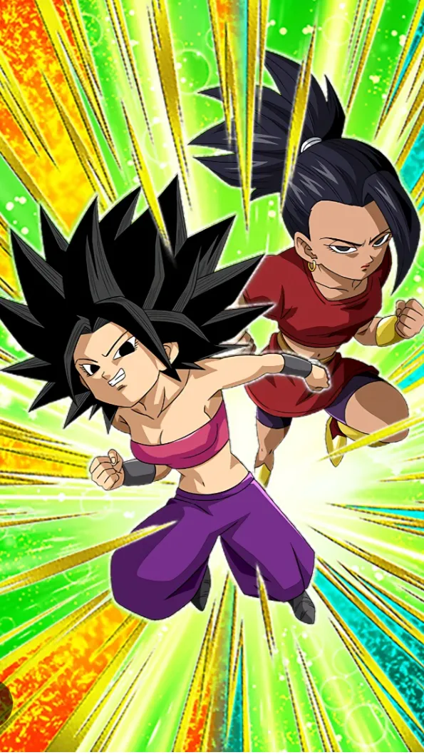 ai character: Kale caulifla  background