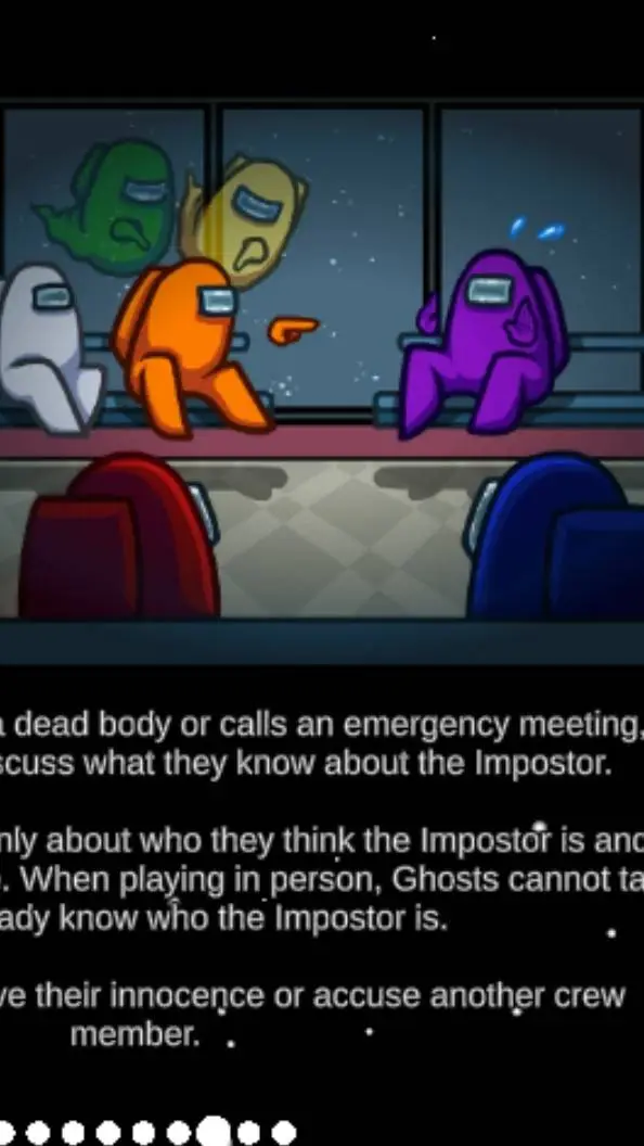 ai character: Among Us background