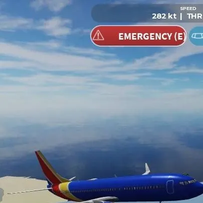 chat with ai character: Southwest 737