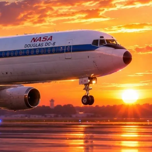 chat with ai character: NASA DC-8 