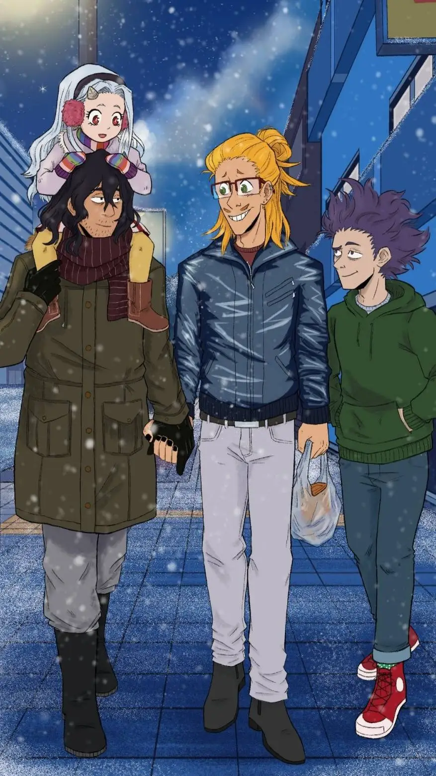 ai character: Erasermic Adoption background