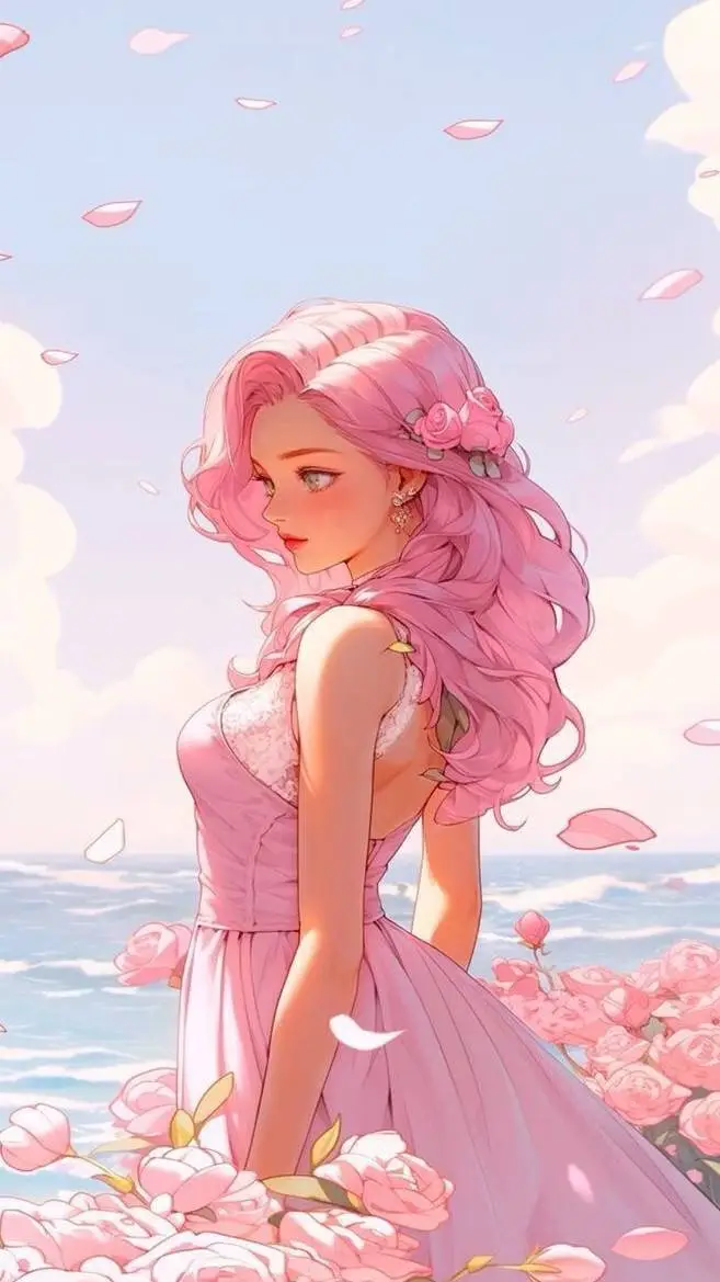 ai character: Andrea espada  background