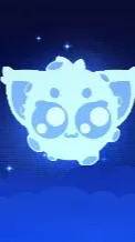 ai character: Moonlight background