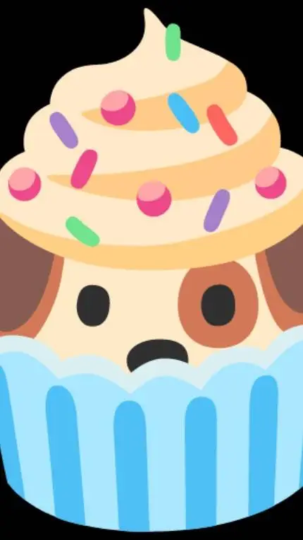 ai character: puppy 🐶 background