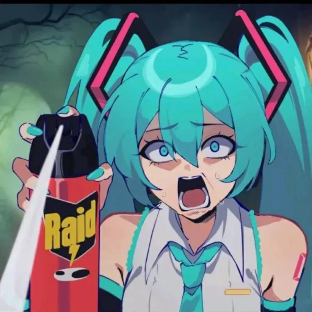 chat with ai character: hate-sune miku