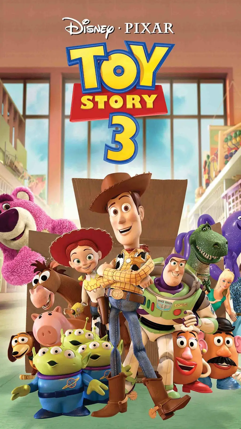 ai character: Toy story 3 background