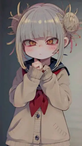 ai character: 🔪baby Toga🍼 background