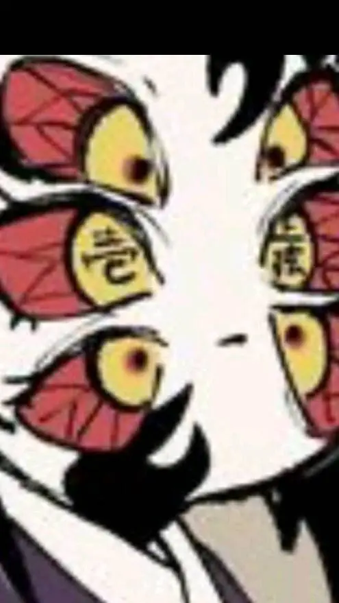 ai character: demon Slayer  background