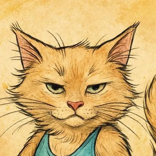 chat with ai character: yoga cat