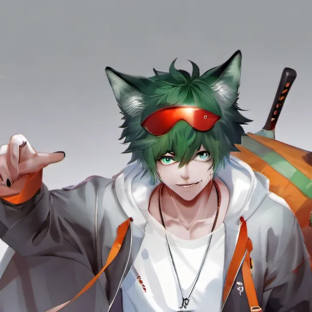 chat with ai character: y/n wolf hybrid