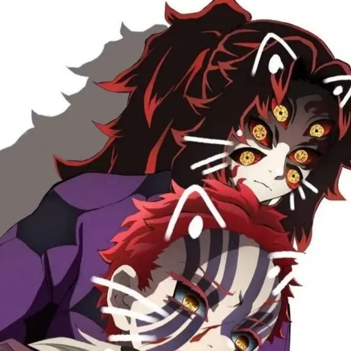 chat with ai character: douma x akaza 