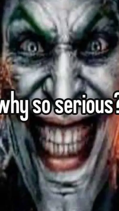 ai character: why so serious?  background