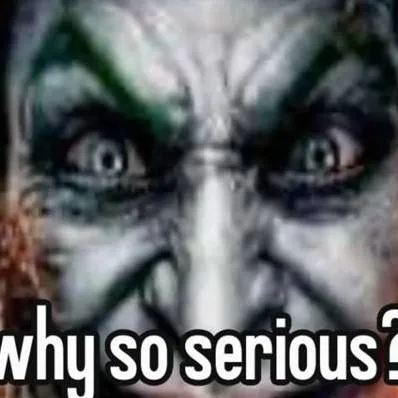 chat with ai character: why so serious? 