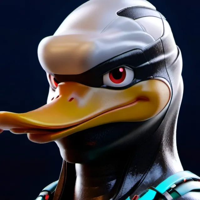 chat with ai character: ducky cyborg 