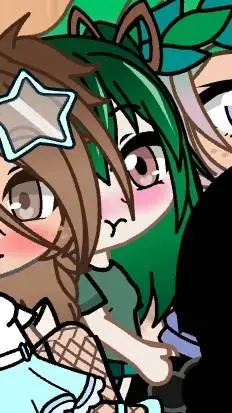 ai character: Gacha meet p8 background