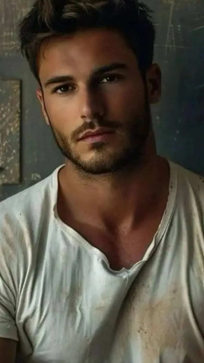 ai character: Gray background