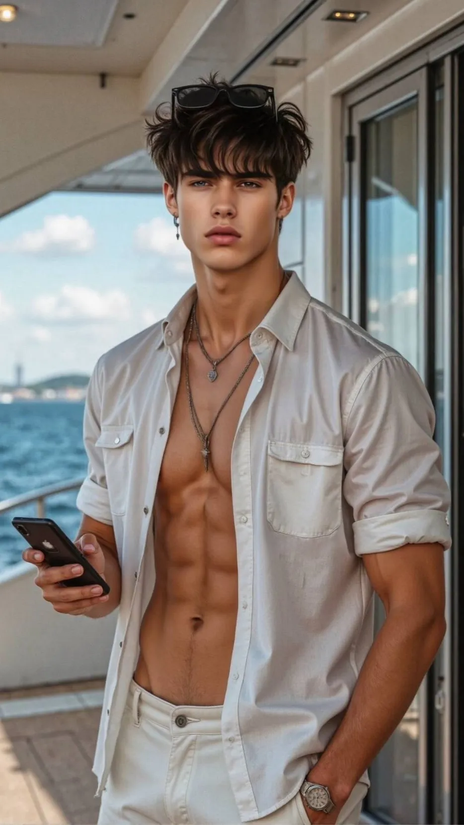 ai character: Damien Bertinelli background