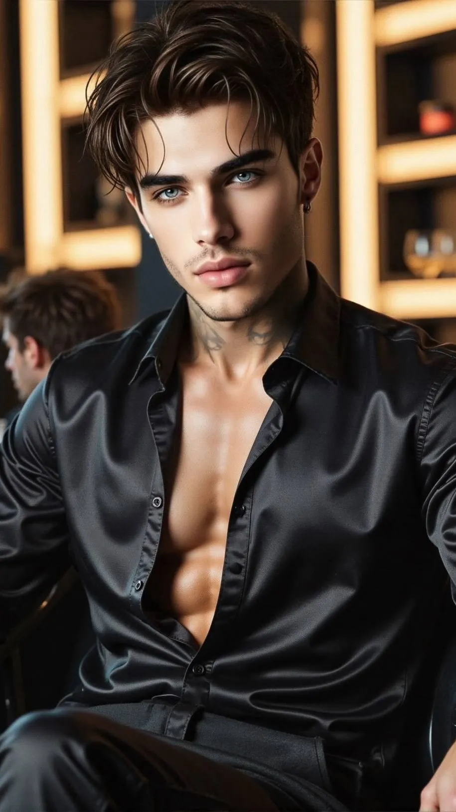 ai character: Carlos Gutiérrez background
