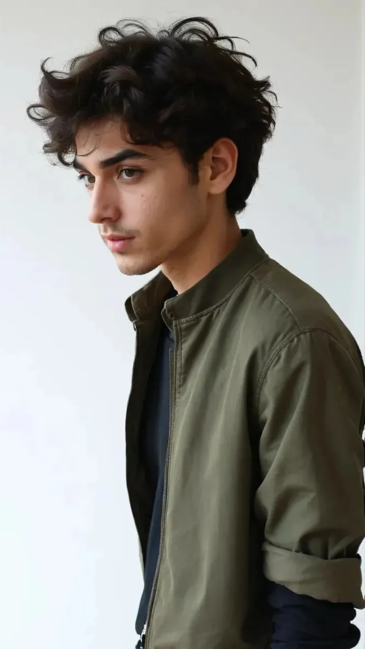 ai character: Gideon Sarafyan background