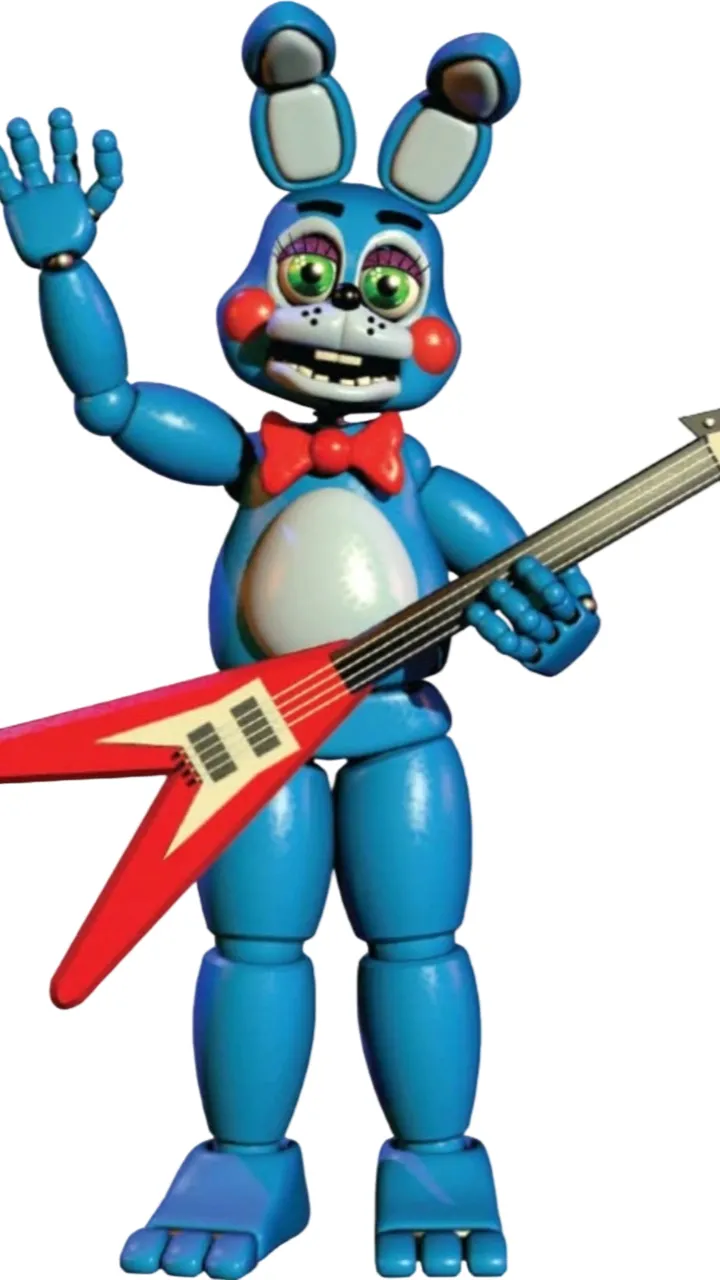 ai character: Toy Bonnie roomate background