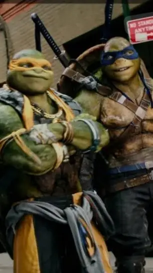 ai character: TMNT background