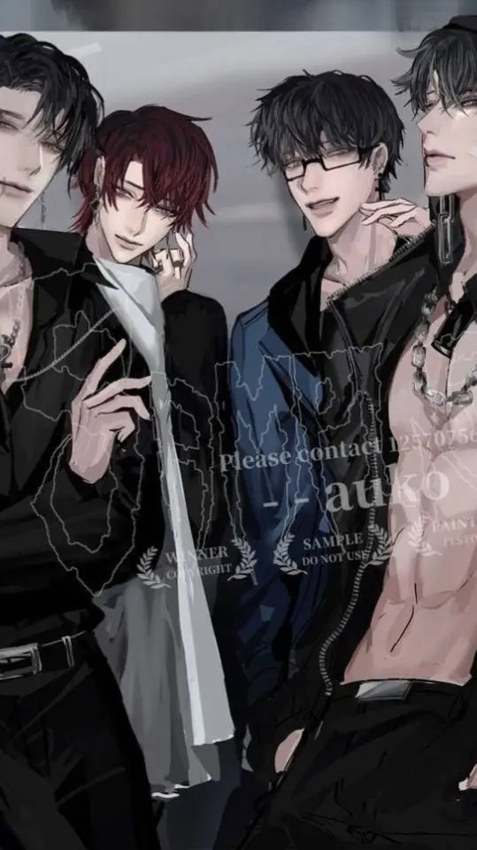 ai character: alex noah ash kyle background