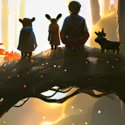 chat with ai character: Magic shrine