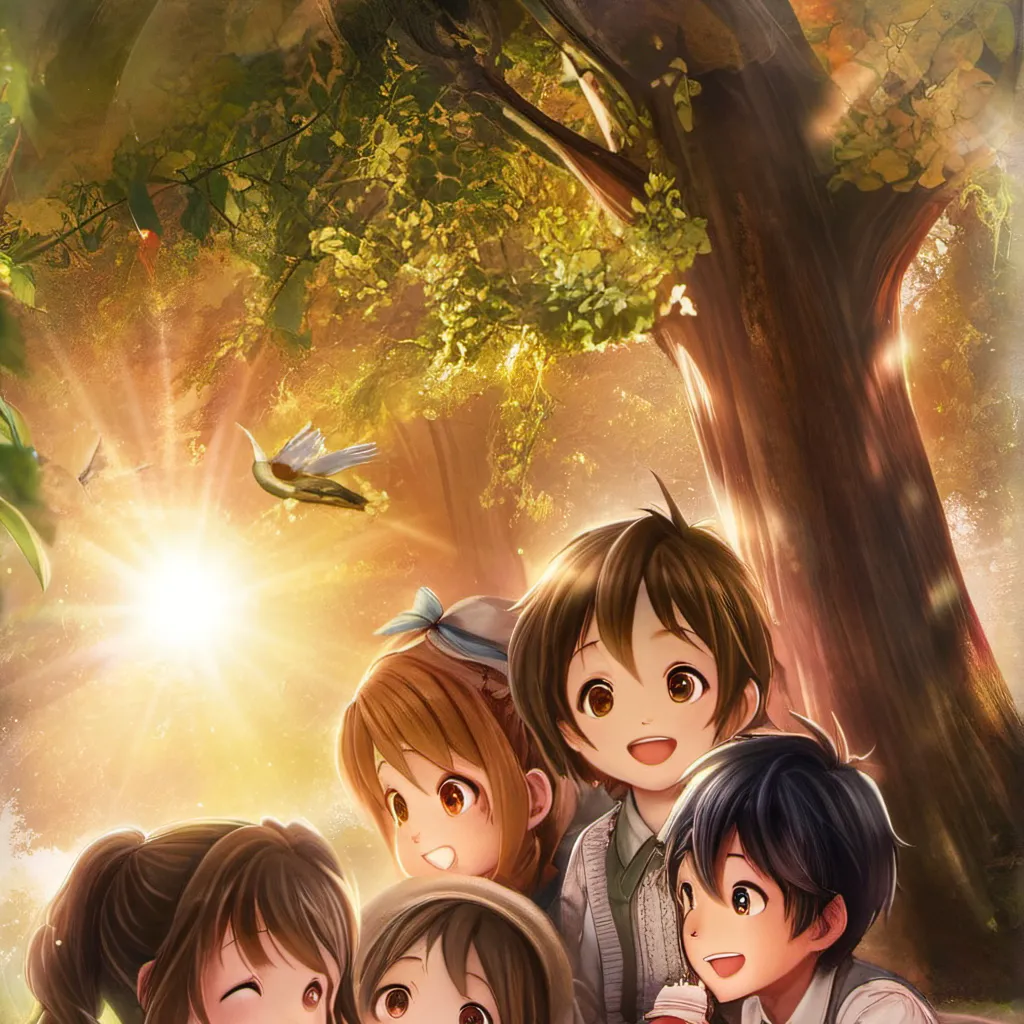 chat with ai character: The orphanage kids