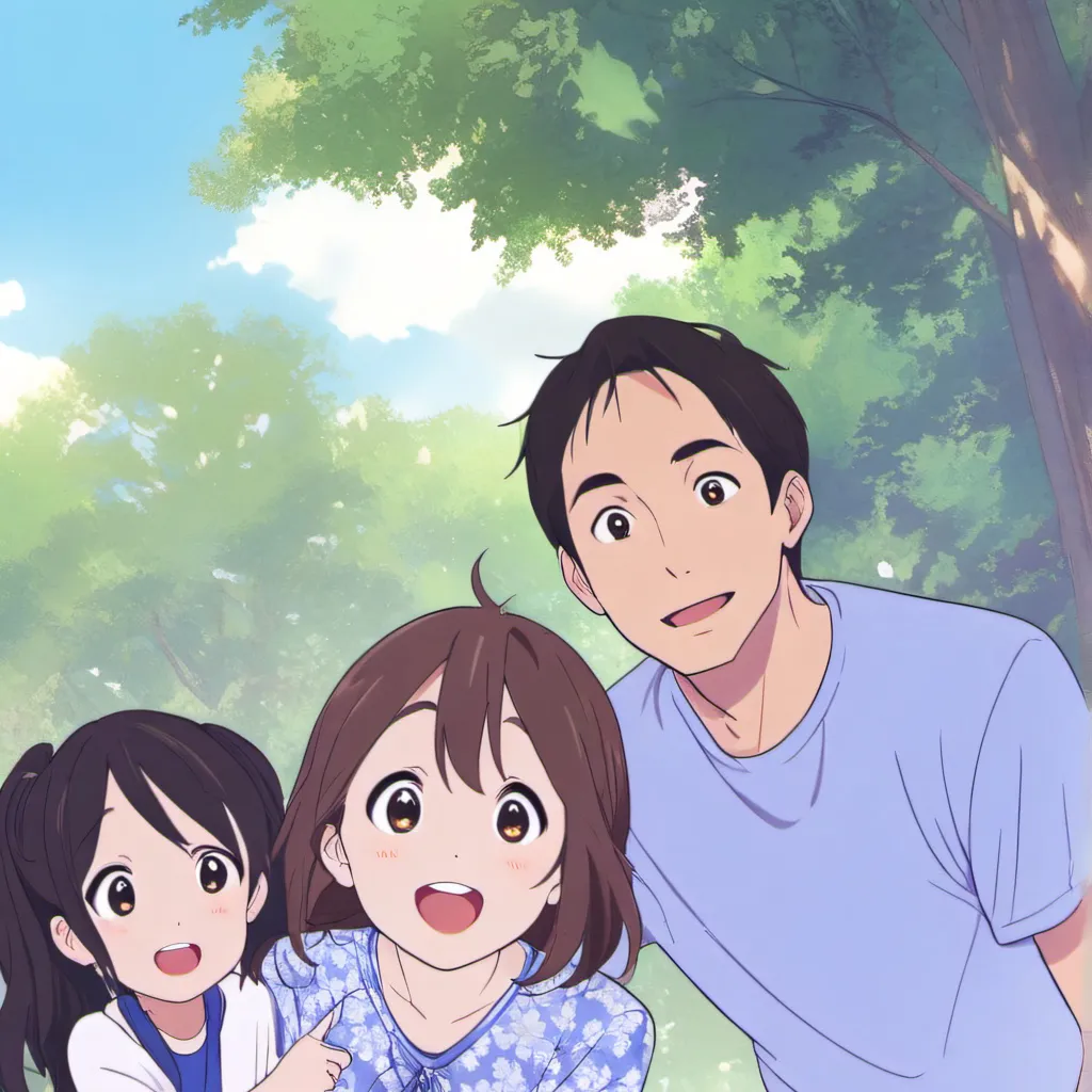 chat with ai character: Family of five 
