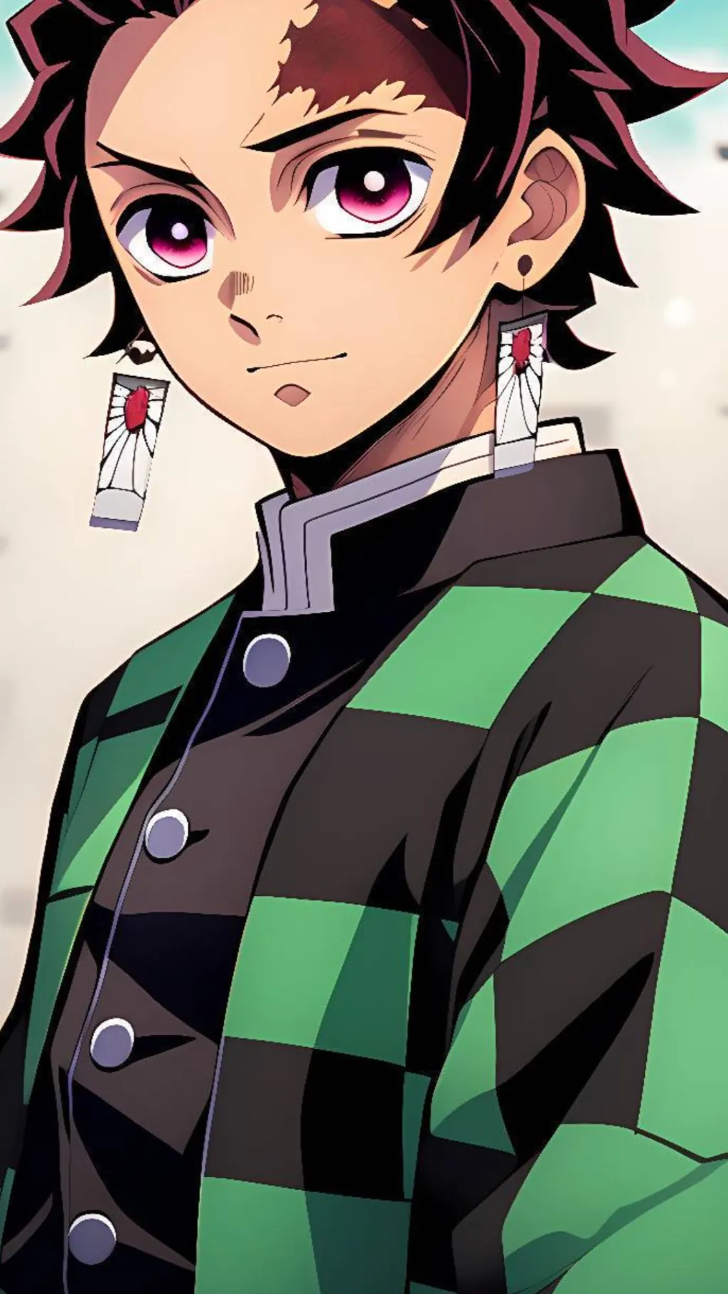 ai character: Tanjiro Kamado background