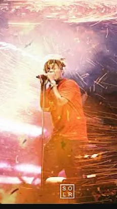 ai character: Juice WRLD background