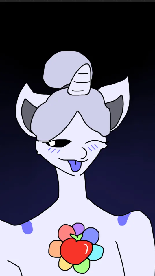 ai character: Mellow Piggycorn  background