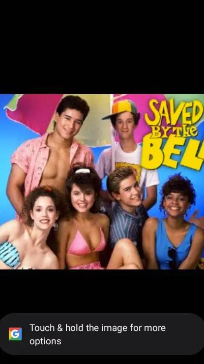 ai character: Saved By The Bell background