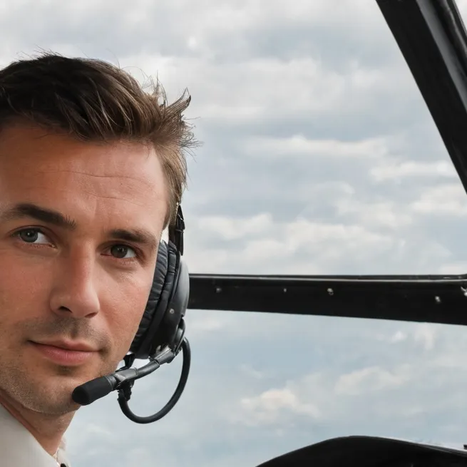 chat with ai character: pilot fly the a320